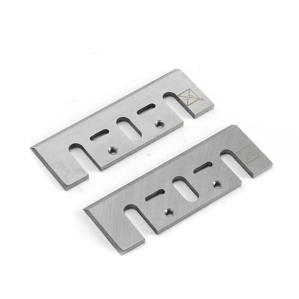 

High Speed Steel Planer Blade 2x 3-1/4" 82mm Planer Blade Cutter For Makita 1900B KP0800 D26676 DW680 Sturdy Durable