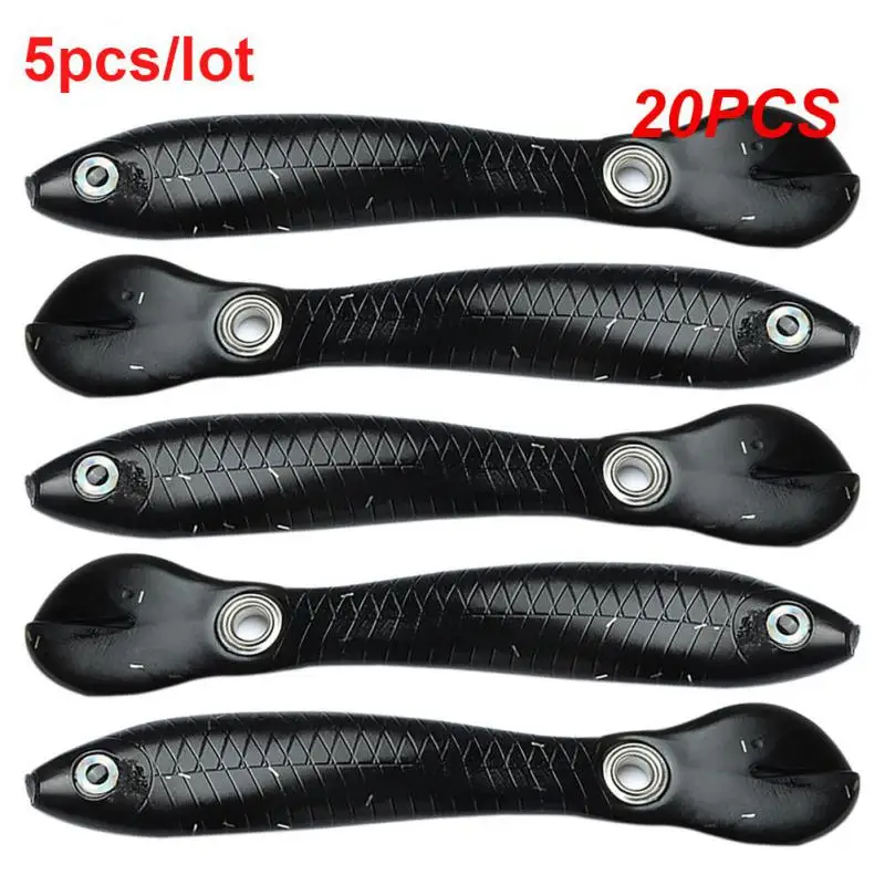 

20PCS Fishing Lures Soft Silicone Artificial Bait Predator Tackle for Pike and Bass obblers Carp Fishing Soft Lures Fishing