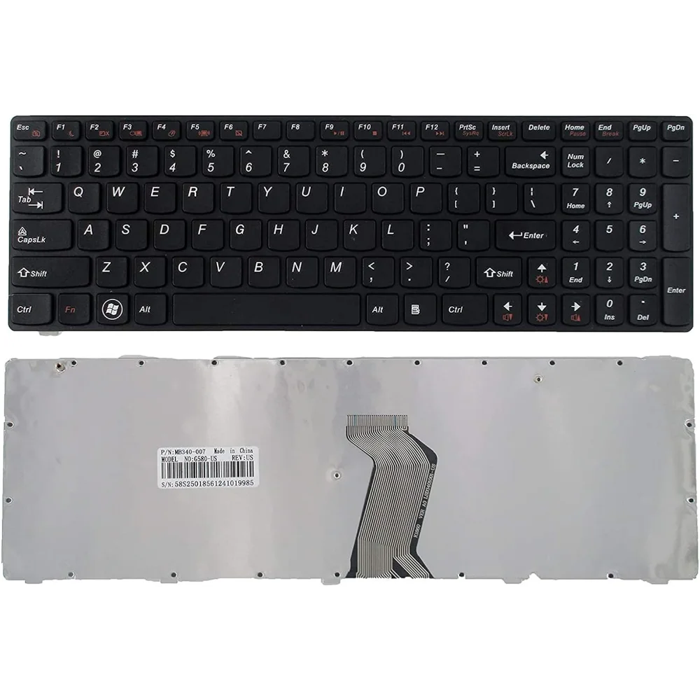 Английская клавиатура US для Lenovo G580 Z580 G580A V580A Z580A G580AH G580AM G580G G585 G585A G585AR B580 G590 Новинка