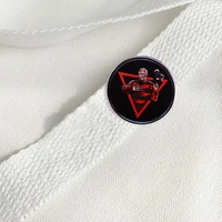 murder in horror dream enamel pin wrap clothes lapel brooch fine badge fashion jewelry friend gift
