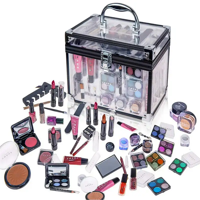 

All Trunk Makeup Set (Eye shadow palette/Blushes/Powder/Nail Polish and more)