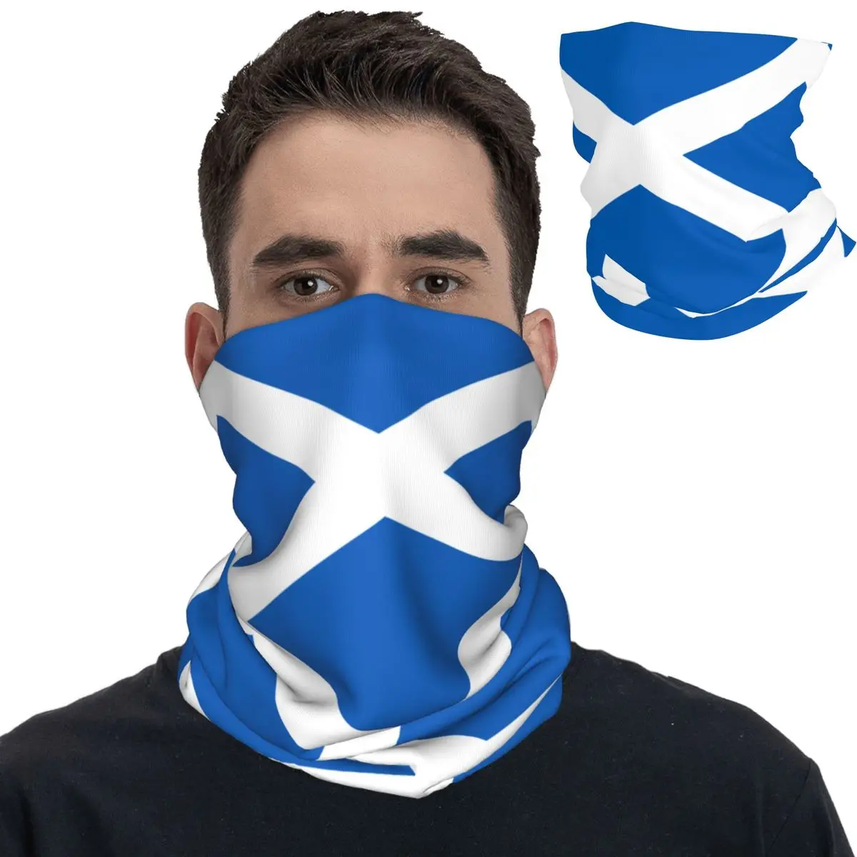 Xvggdg шотландский Флаг Бандана Шея Гетры с принтом маска шарф теплая повязка на