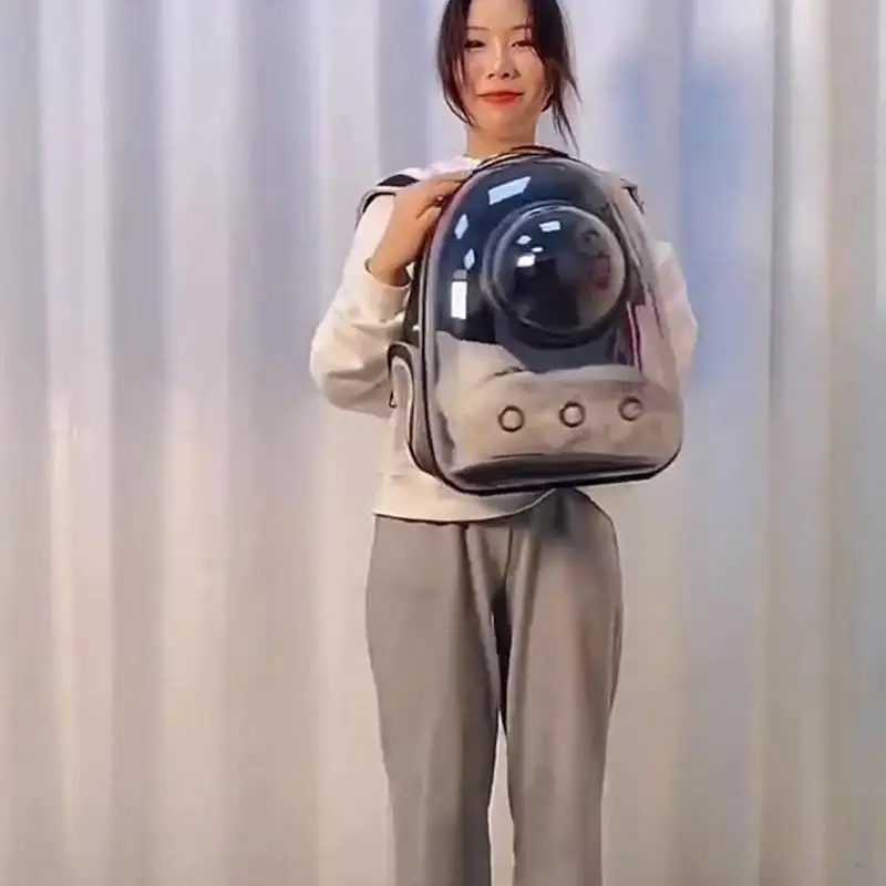 

Transparent Space Capsule Cat Carrier Pet Backpack - The Ultimate Solution for Stylish and Safe Pet Travel