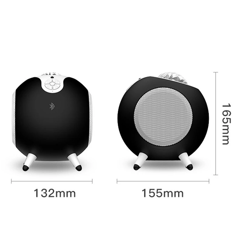 Smart Bluetooth Speaker With Star LED Night Party Light Bedroom Living Room Stereo Light Jumps Along With Music For Computer TV enlarge