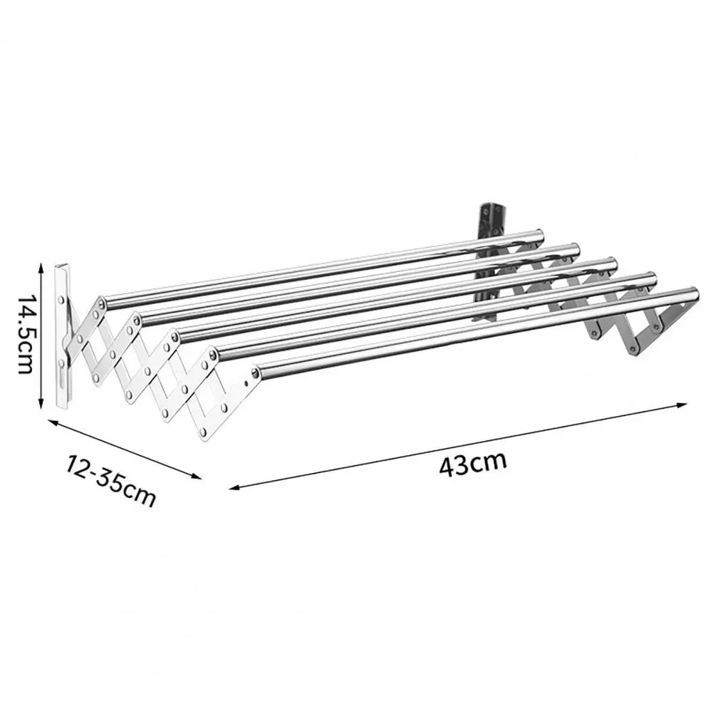 

Складная настенная сушилка для белья из нейлона