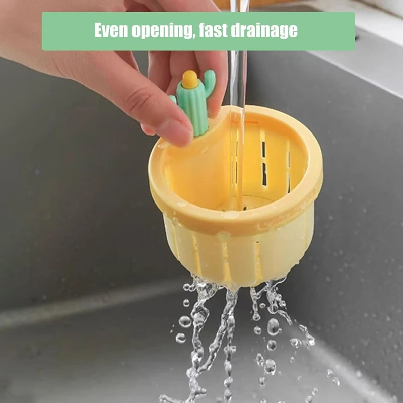 4 шт. сливной фильтр для кухонной раковины кактуса домашнее использование