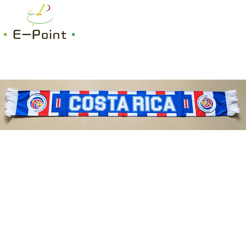

120*17 cm Size Costa Rica Scarf for Fans Double-faced Printed NA009