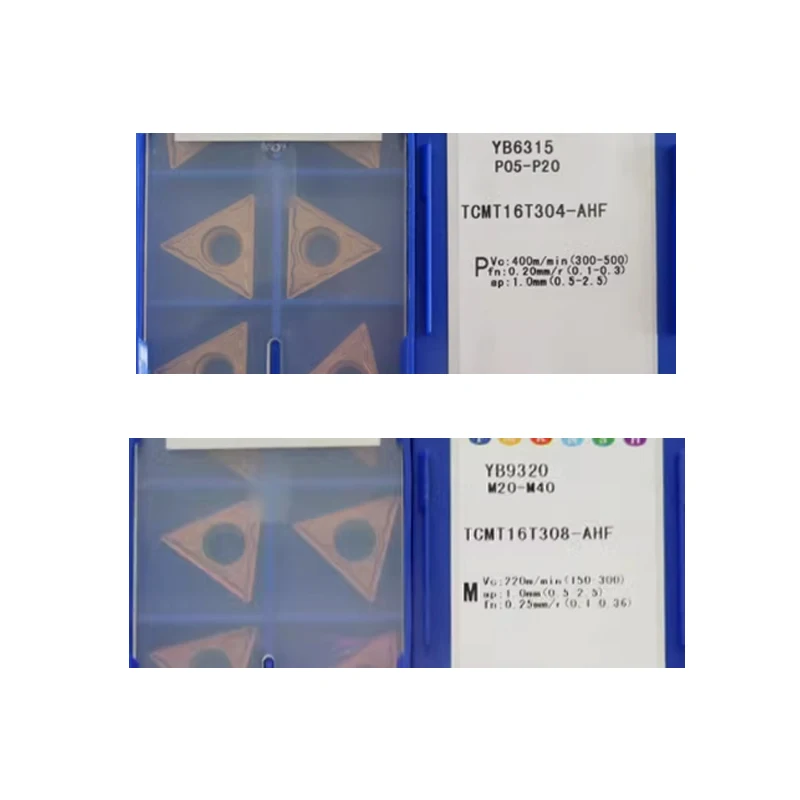 TCMT16T304-AHF YB9320 TCMT16T308-AHF YB6315 100% оригинальные твердосплавные вставки токарные
