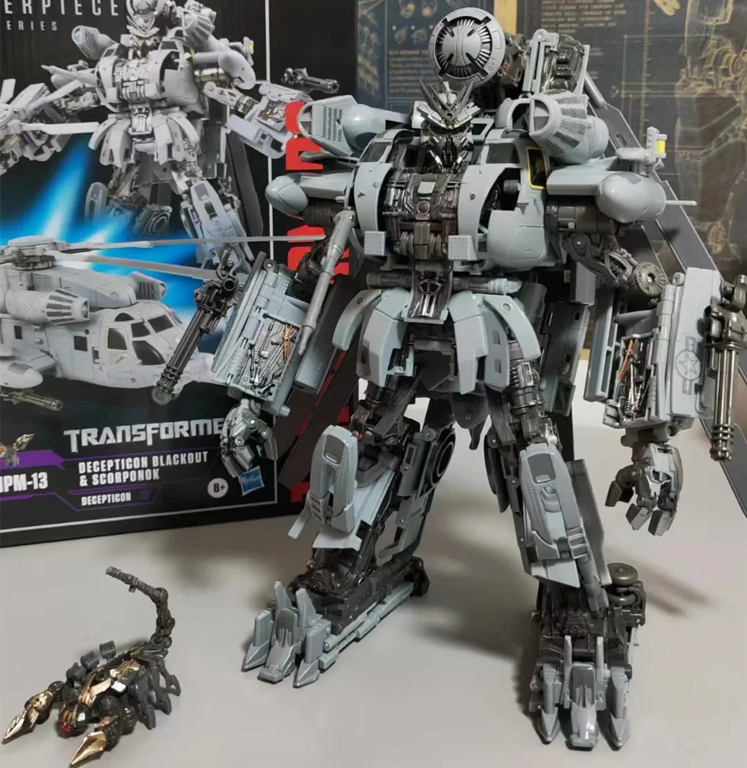 

Трансформер шедевр MMP13 MMP-13 Блэкаут фигурки аниме фильм серия KO версия MPM13 MP масштаб экшн-Фигурки Робот игрушка