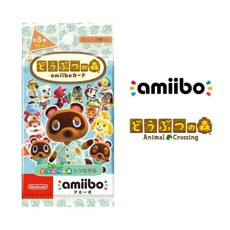 Карты памяти Nintendo Switch Amiibo: животное пересечение Vol.5