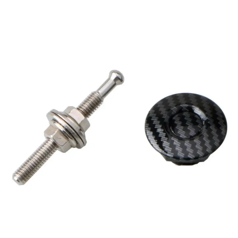 1 комплект 30 мм металлический гоночный замок из углеродного волокна Кнопка