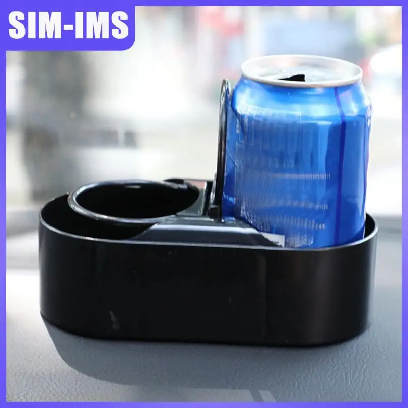 

Durable Car Cup Holder Adjustable Universal Can Mounts Carbon Fiber Portable Beverage Holder Multifunctional Newest
