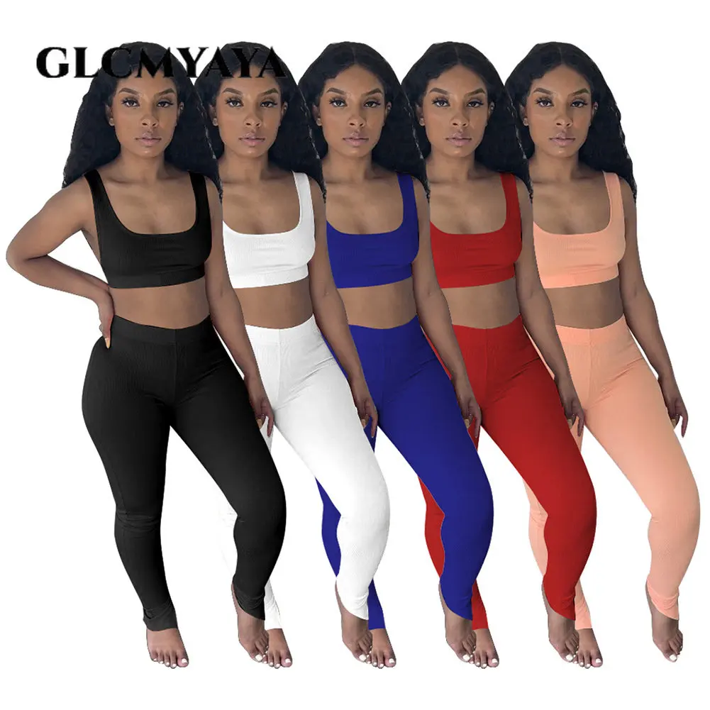 Женский Повседневный комплект из 2-х предметов GLCMYAYA без рукавов с вырезами жилет