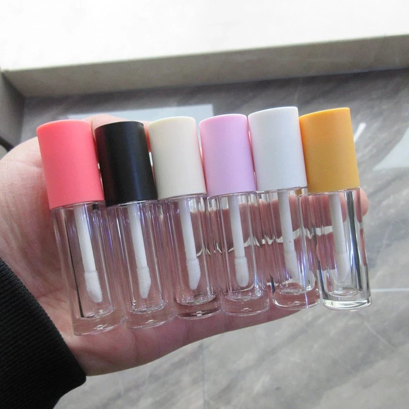 

New Arrival 3.5ml New Round Lipgloss Tubes Lip Gloss Bottles Lipblam Lipstick Containers Lip Tubes Makeup Refillable Bottles