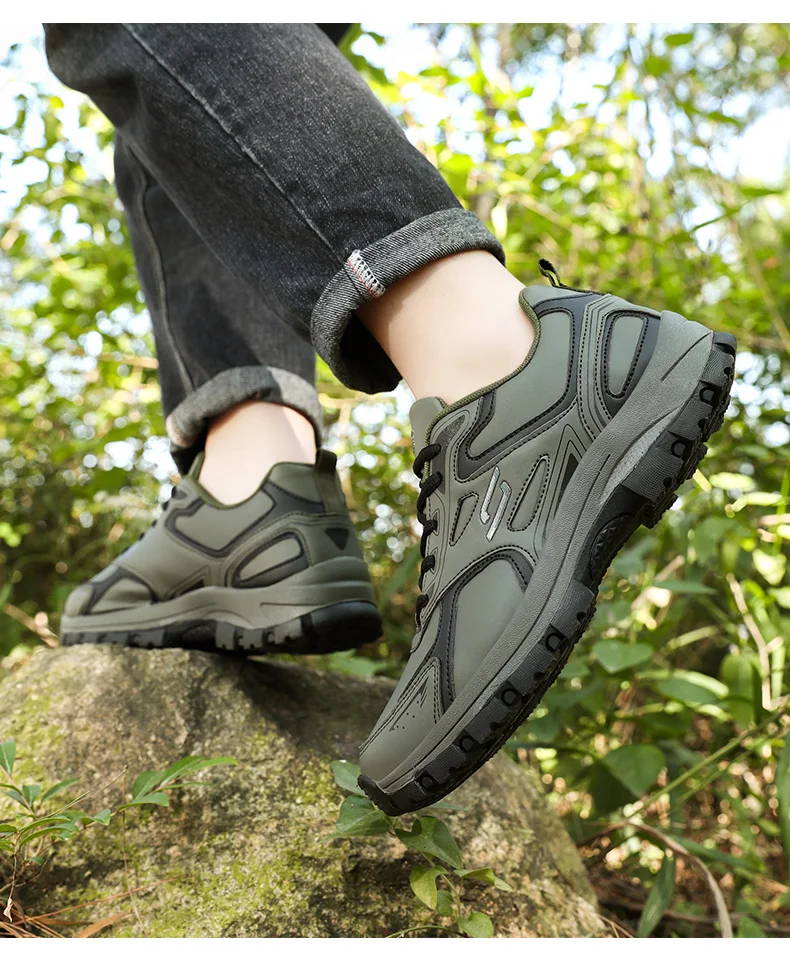 Мужские Нескользящие кроссовки для альпинизма и походов улицы мальчиков весны
