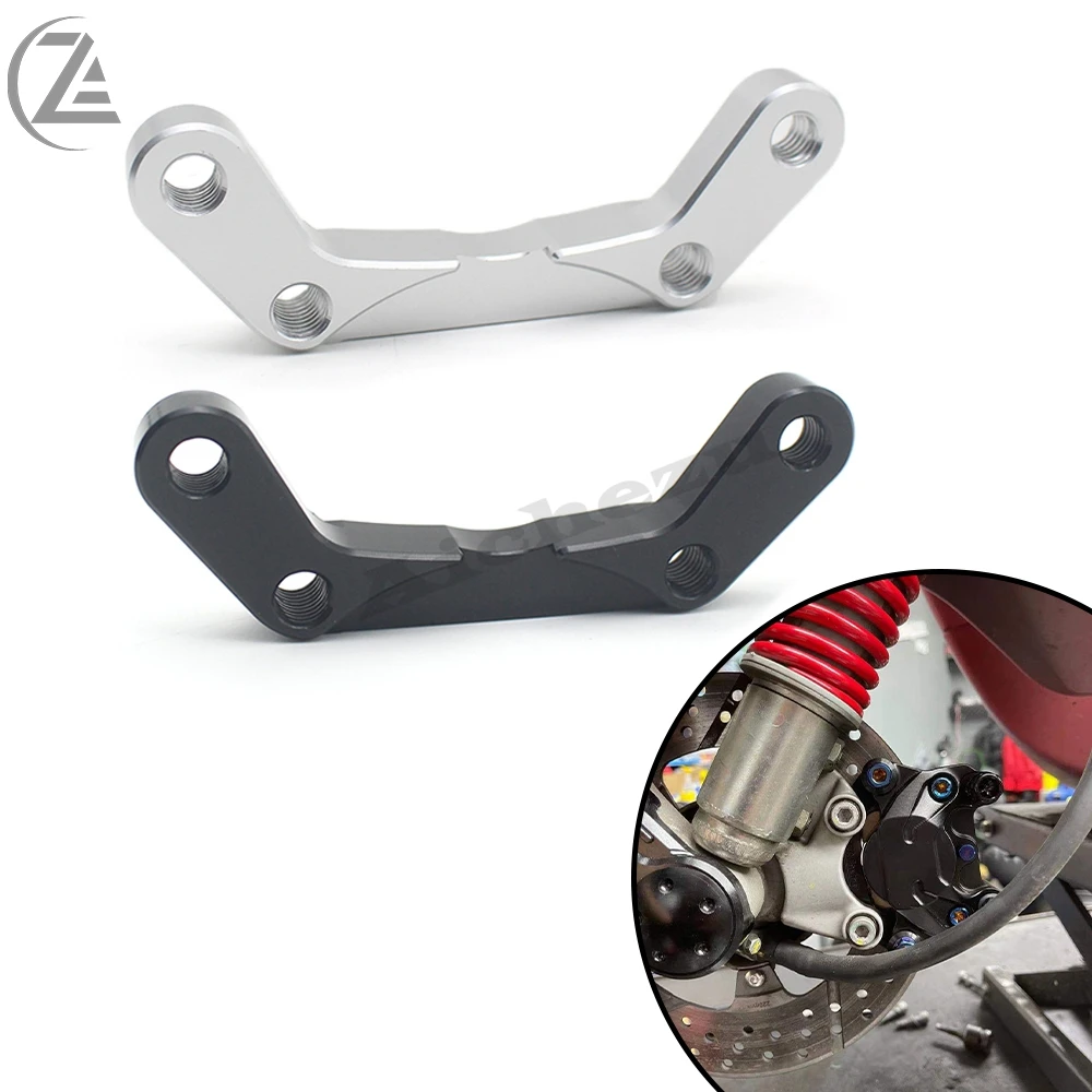 

ACZ Motorcycle CNC Front Brake Set Scooter Caliper+Disc Pump Adapter Bracket for LX125 LX150 LX 150 125