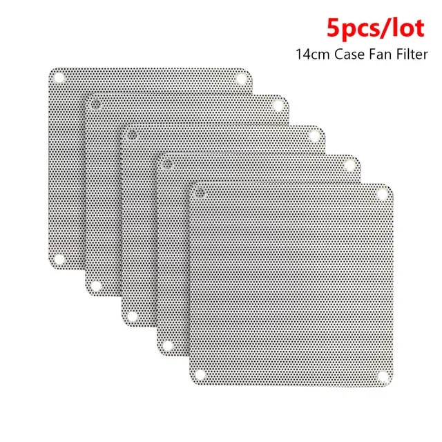 

NEW 80mm 90mm 120mm 140mm Computer PC Cooler Fan Filter Dustproof Computer Case Cover Mesh Dust Filter Net Guard For Computer