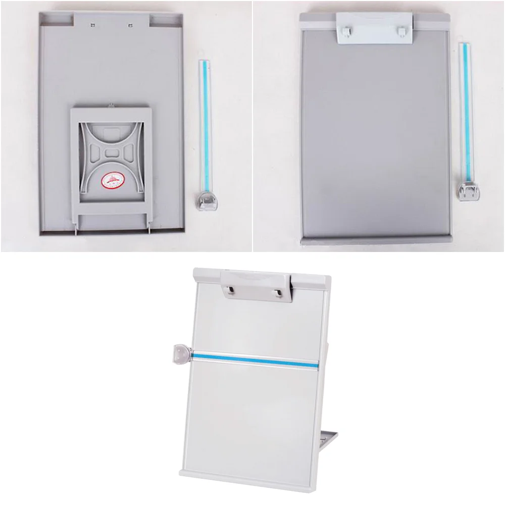 

1pc Adjustable Reading Rack Hands Free Book Stand Typing Desk Holder for Document Draft Music Paper