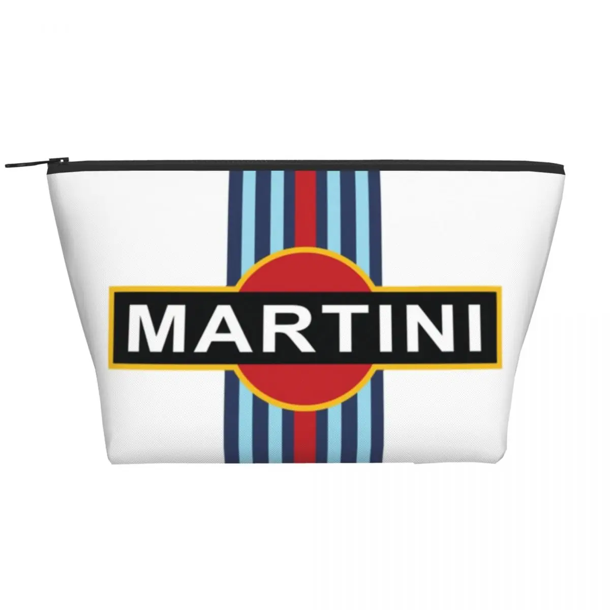 

Martini гоночная полосатая косметичка для женщин, итальянская моторная гонка, косметика, органайзер для макияжа, женский косметический набор д...