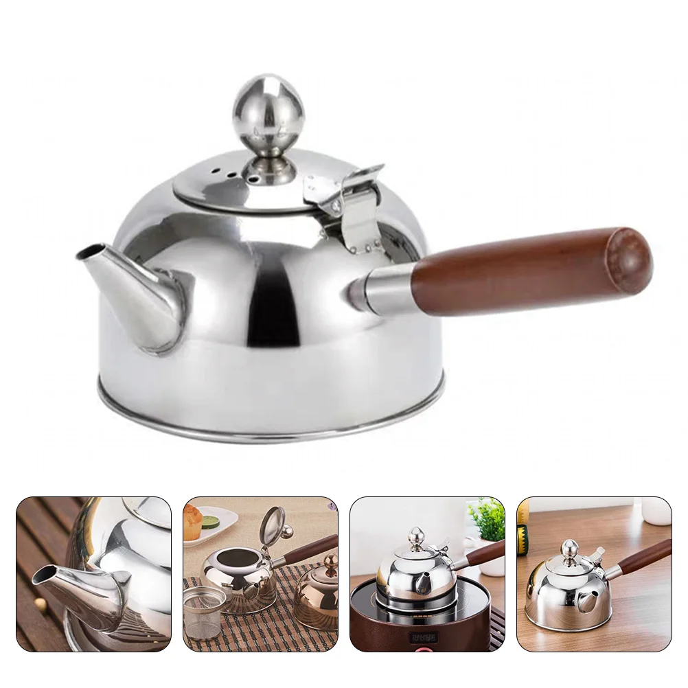 

Kettle Water Tea Teapot Stove Teakettle Stovetop Boiling Pot Coffee Electric Induction Gas Steel Stainless Teapots Boiler Safe