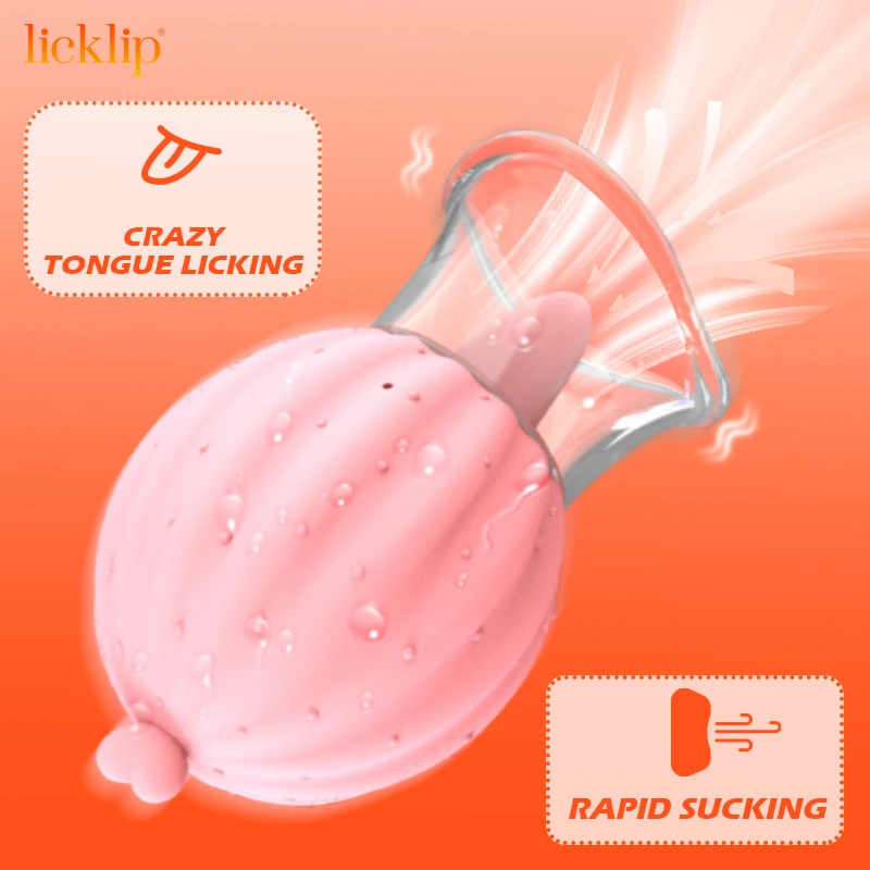 Секс-игрушки Licklip для женщин сосущий вибратор 9 скоростей - Цена: 2083.82