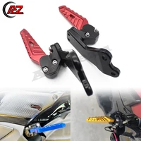 for new nmax 155 2020 2021 motorcycle passenger footrests set cnc foldable rear foot pegs