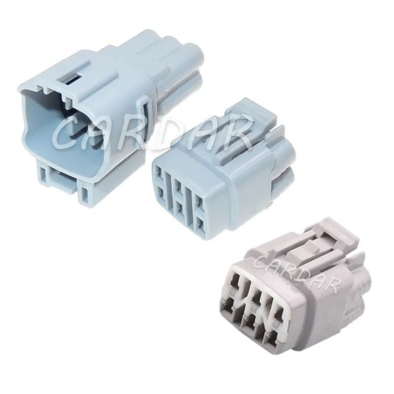 

1 Set 6 Pin 6189-0319 6188-0173 90980-11196 Automotive Connector Car Female Male Plug Wire Socket