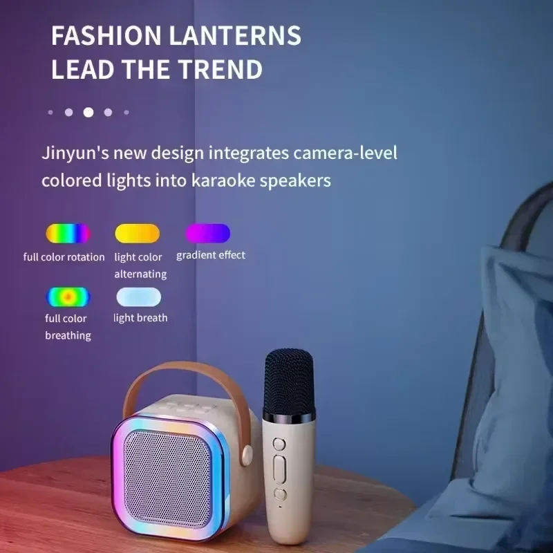 Оригинальная беспроводная караоке-машина K12 с поддержкой Bluetooth микрофоном и