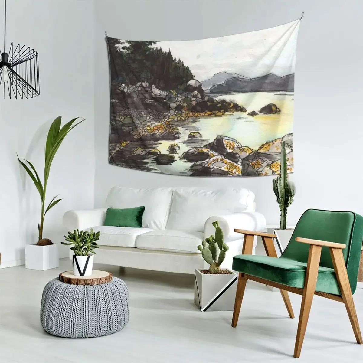 Ситка летом гобелен аксессуары для украшения дома на заказ