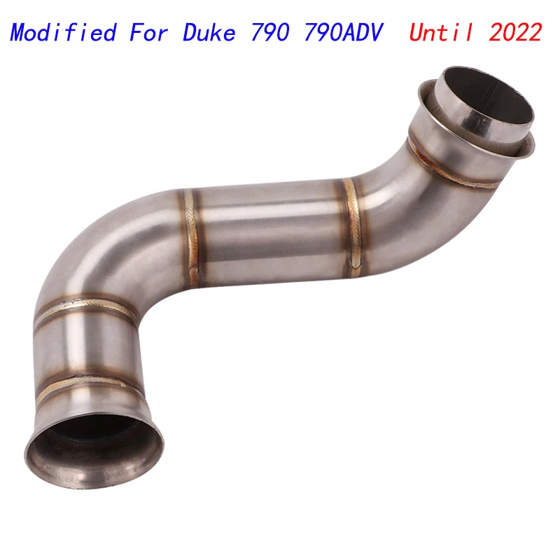 

Slip On Motorcycle Mid Link Tube Middle Connect Pipe Stainless Steel Replace Catalyst Modified For Duke 790 790 ADV Until 2022