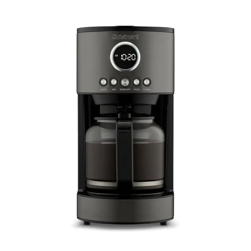 

High Quality "High Quality 12 Cup Stainless Steel Black Coffeemaker - Enjoy Delicious Coffee Every Day"