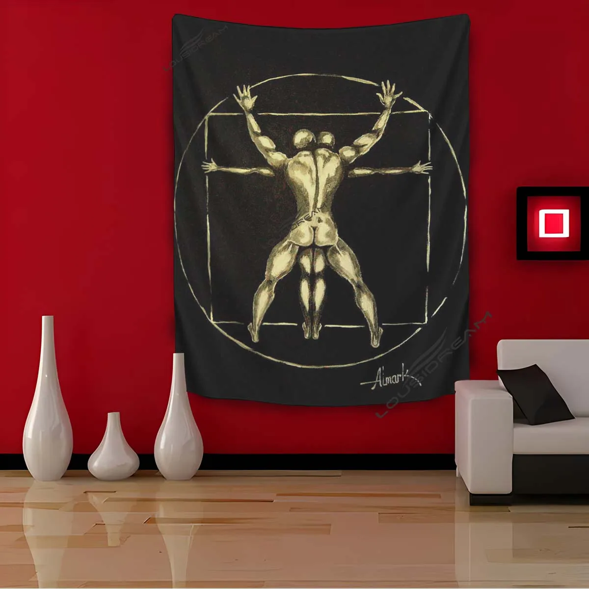 Сексуальный гобелен романтический коврик домашний декор макраме настенный