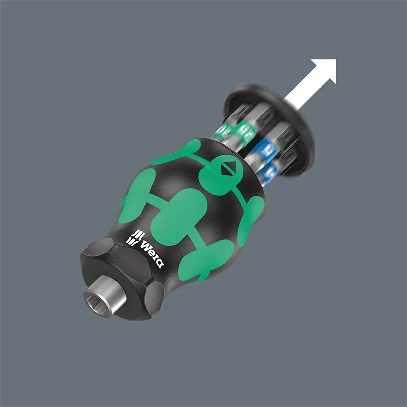 WERA Kraftform Kompakt Stubby Magazine Отвертка 6 шт. компактная конструкция для работы на плотной