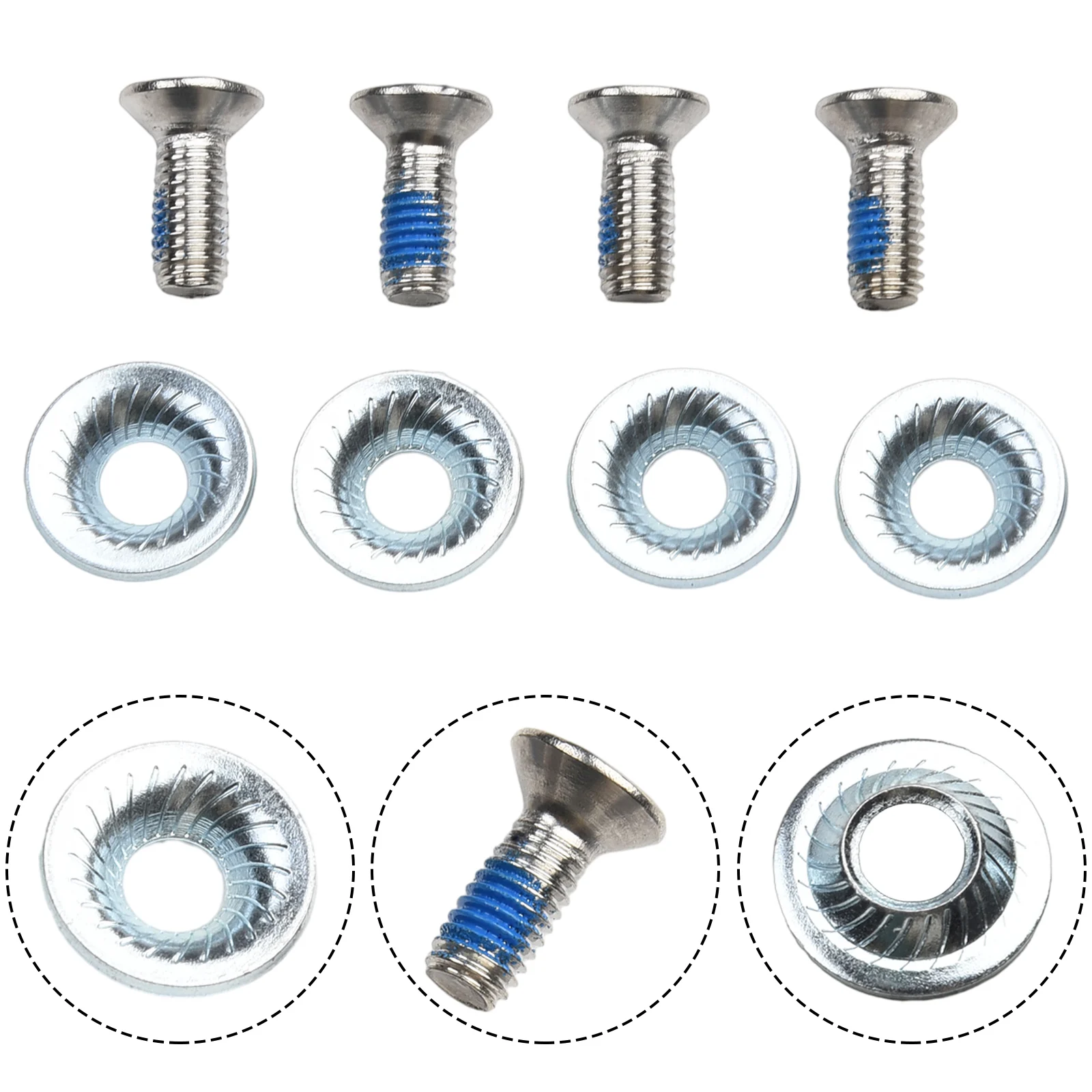 1 крепежные винты болты 8 шт. 4 комплекта переплетная шайба M6 замена безопасно