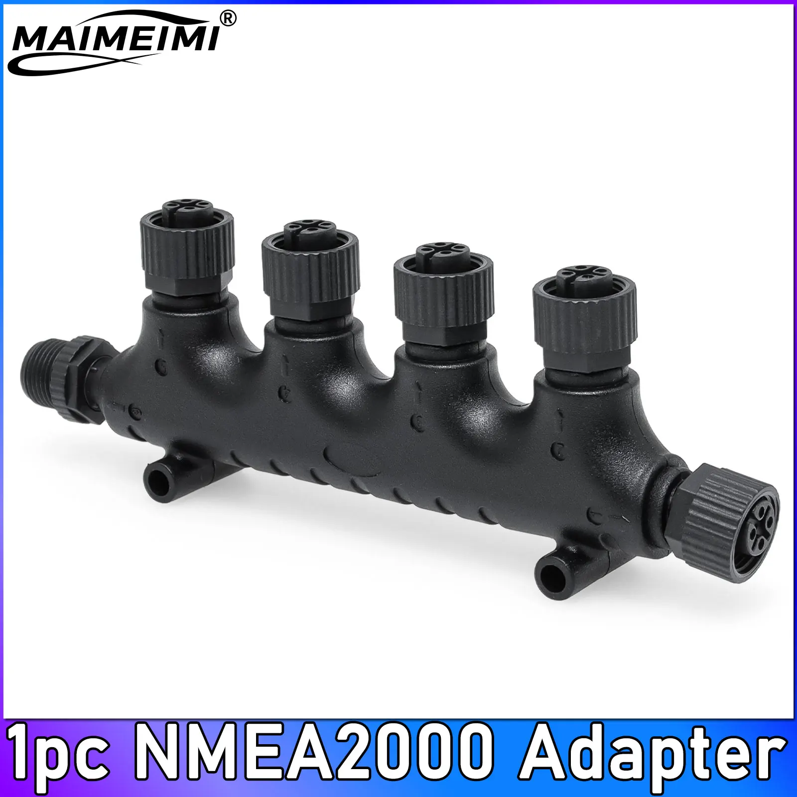 

1 шт., 6-контактный преобразователь NMEA 2000, многофункциональные кабели, розетки NMEA200, вилка для морской лодки, автомобильные аксессуары M12-8, 5-контактный разъем