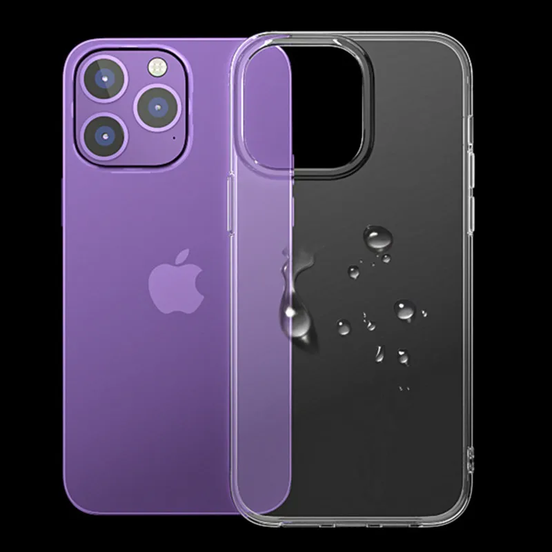 50pcs/lot 2022 New Clear Soft TPU Phone Case For iPhone 14 13 12 11Pro Max For iPhone 13 12 Pro Mini Silicone Case