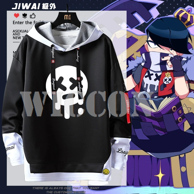 Женский топ для косплея с принтом звезд Осень-зима