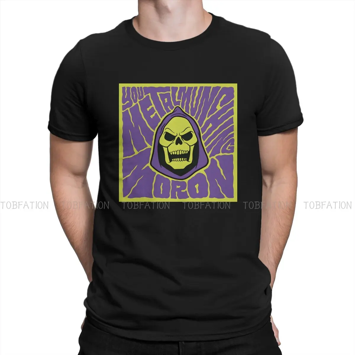 

Skeletor Men TShirt He-Man and The Masters of The Universe O Neck Short Sleeve 100% Cotton T Shirt Humor High Quality Gift Idea
