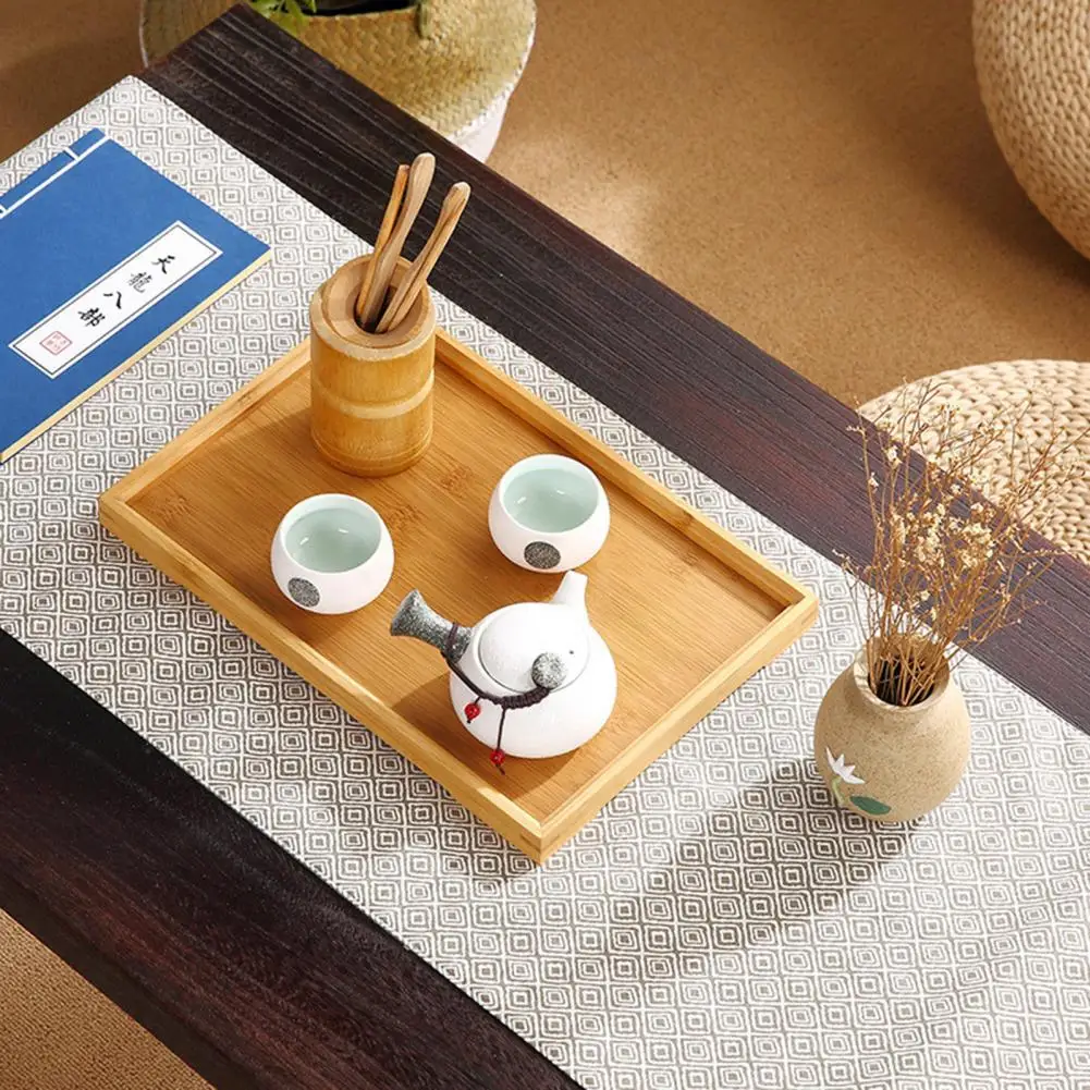 

Storage Tray Lightweight 3 Sizes Fadeless Not Easily Deformed Fruit Plate for Household Tea Set Tray Fruit Tray