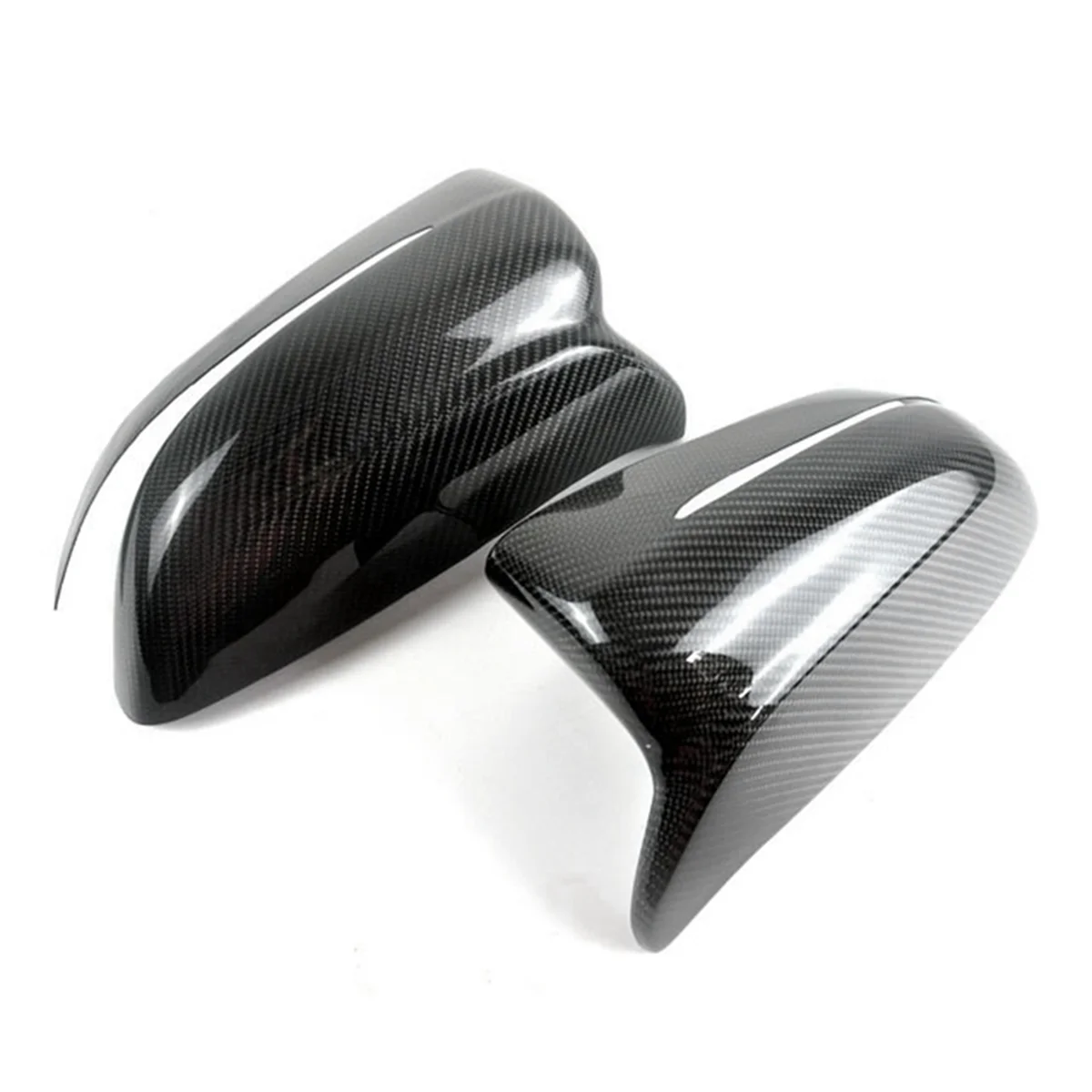 Для BMW F90 M5 F91 F92 M8 2018-2022 крышка зеркала заднего вида из настоящего углеродного