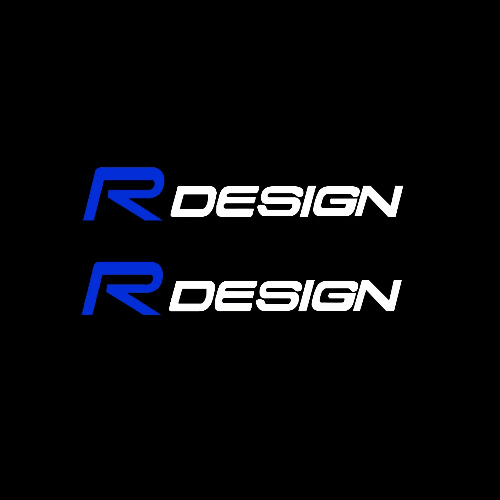 

2 шт., декоративные наклейки для Volvo RDESIGN XC90, XC40, XC70, XC80, S60, S80, S90, V40, V60