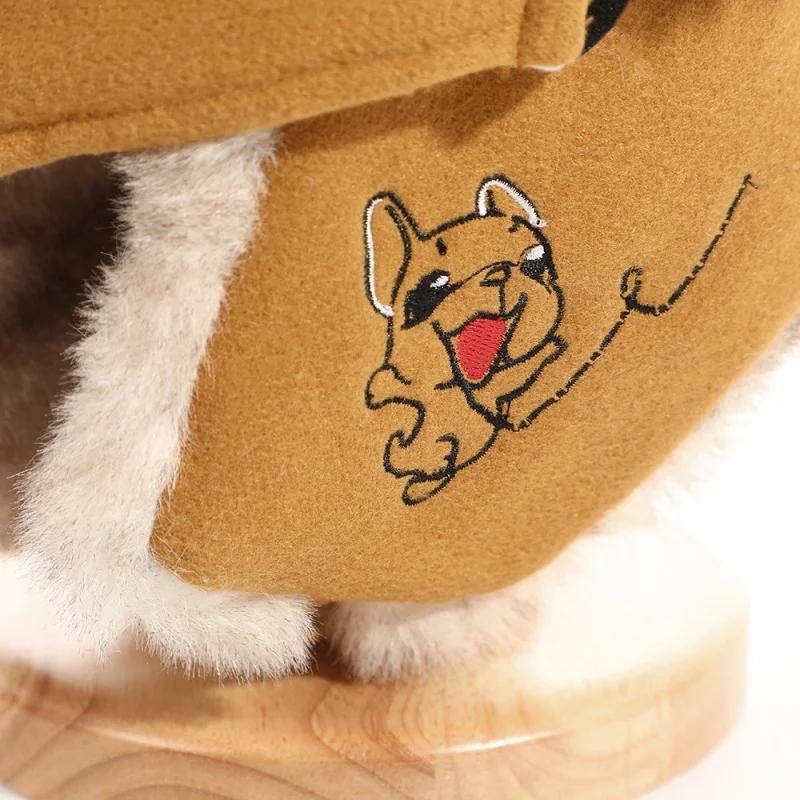 Термальная кепка Lei Feng на флисовой подкладке мужская и женская зимняя для