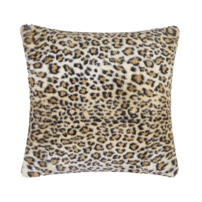 

Print Faux Fur 20" x 20" Decorative Pillow by Vergara