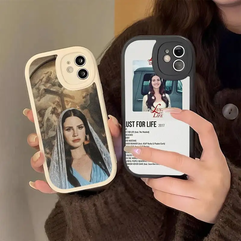 

Lana Del Rey Lust for Life Hard Leather Phone Case for iPhone 13 12 Mini 11 14 Pro Max Xs X Xr 7 8 Plus 6 6s Se silicone Cover