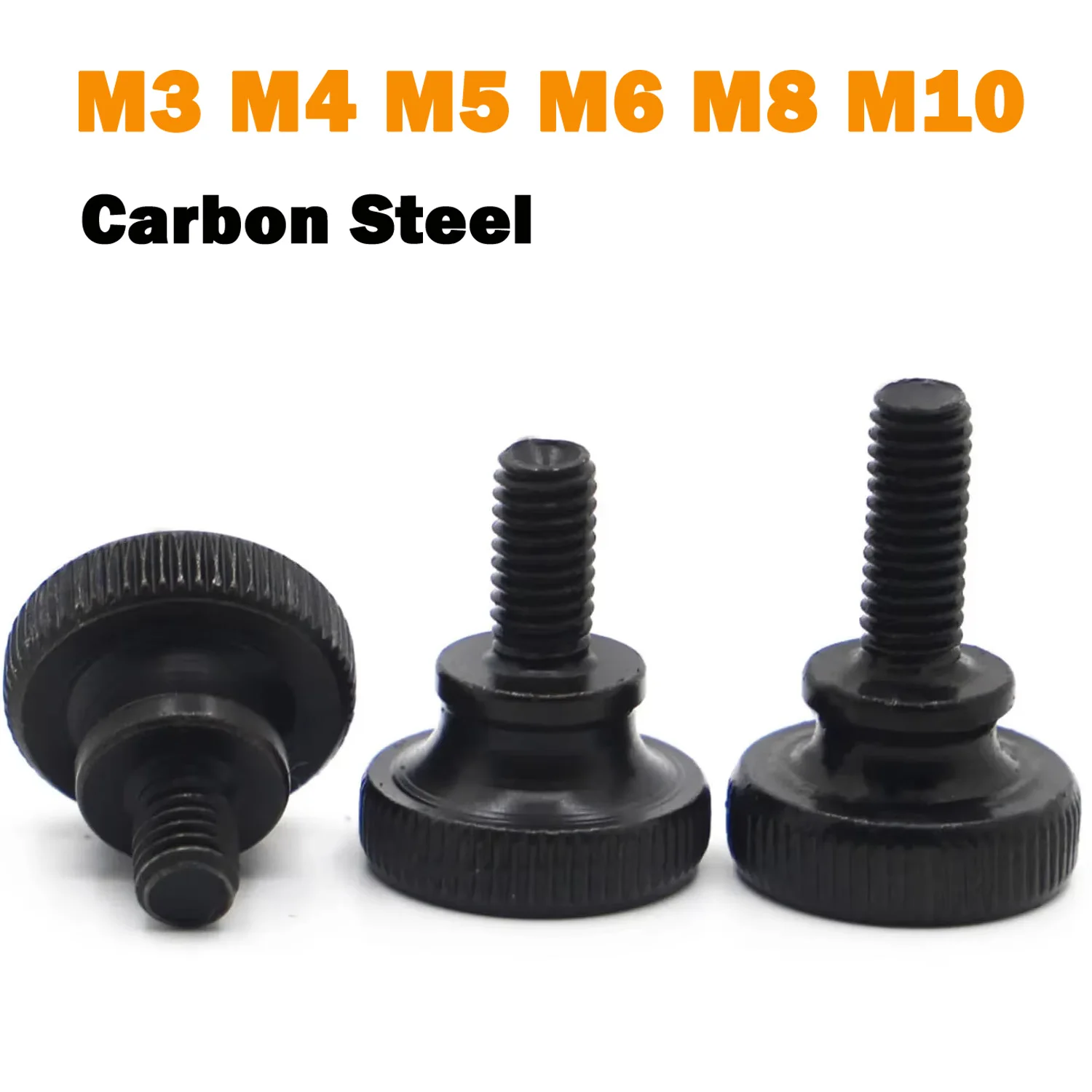 

Винты с накатанной головкой из углеродистой стали M3 M4 M5 M6 M8 M10
