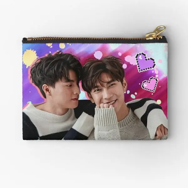 

Mewgulf Tharntype Zipper Pouches Storage Pure Women Bag Coin Key Socks Money Pocket Small Panties Wallet Underwear Men Cosmetic