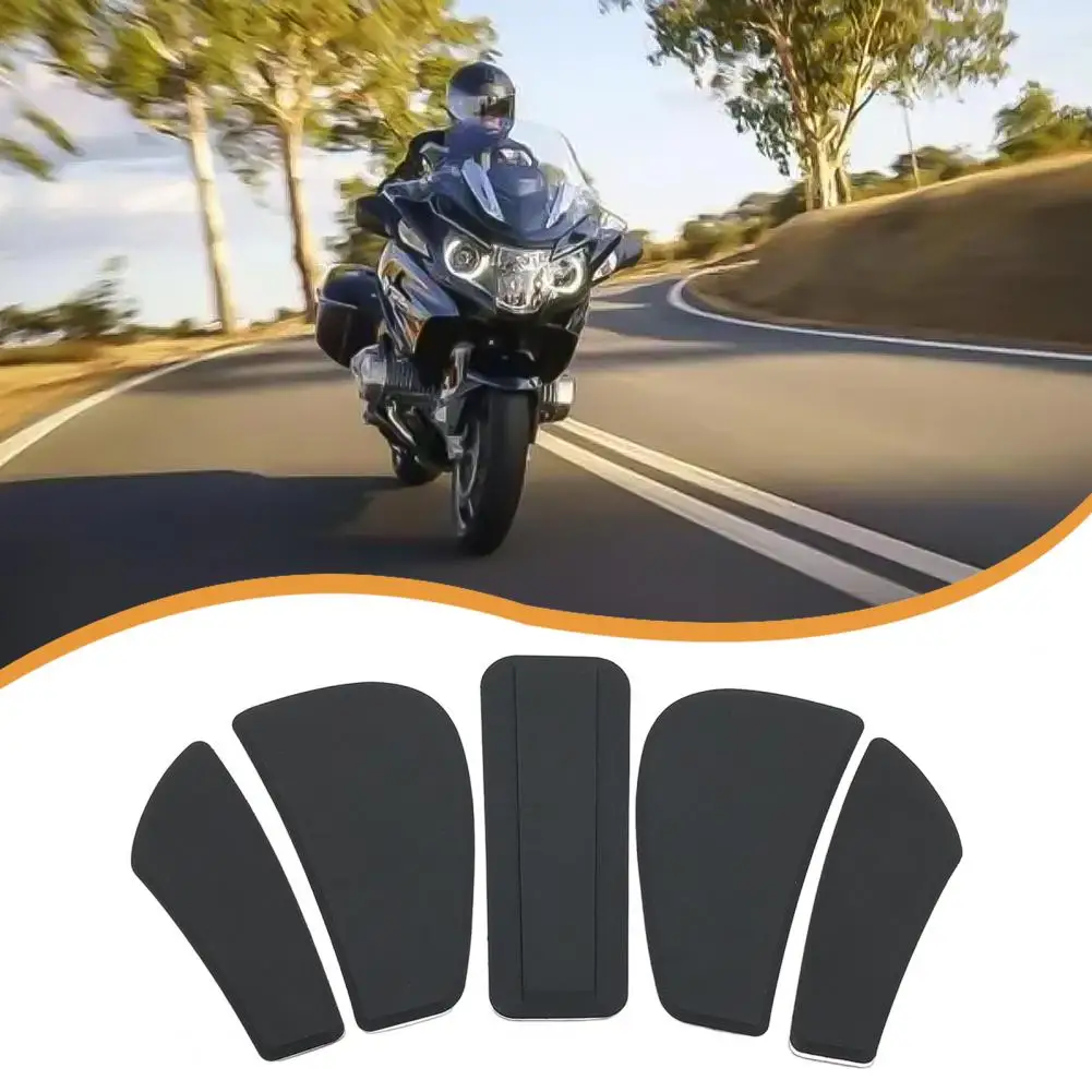 

5Pcs Gas Tank Protector Protective Scratch Resistant Decoration Tank Pad Stickers for R 1200 RT-LC (2014-)/R 1250-RT