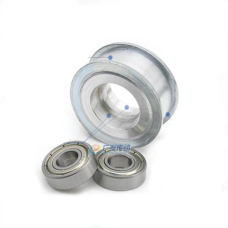 12-зубчатый Натяжной ролик ремня XL направляющее колесо с подшипником синхронный