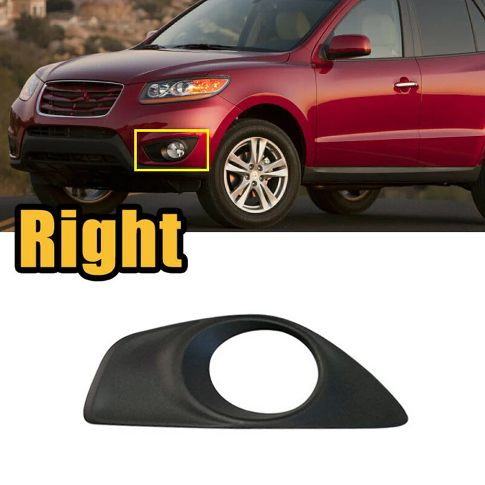 

Protect Fog Light Cover 865232B700 ABS Plastic Bumper Fog Front Replacement For Hyundai Santa Fe 2010-2012