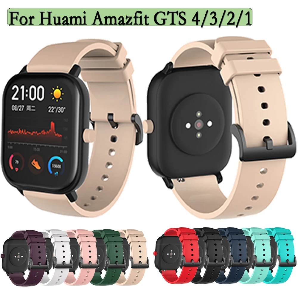 

20mm Original Watch Strap For Huami Amazfit GTS 4/3/2/4 mini GTS 2e sport bracelets Wristband for Xiaomi MiBro Air MiBro Color